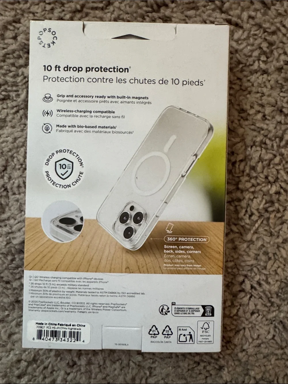 PopSocket PopCase MagSafe Compatible Phone Case in Forest Green